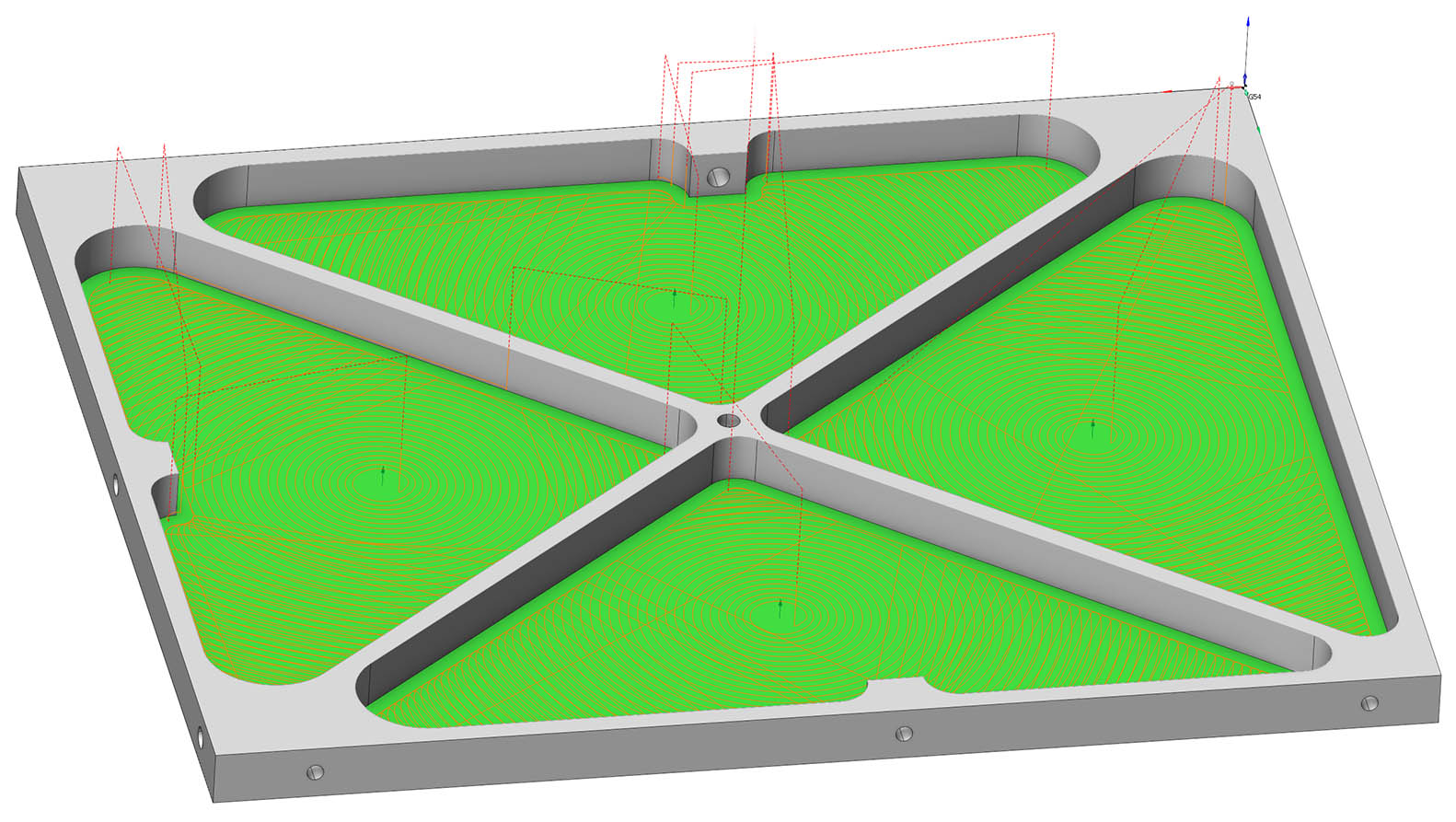 Image Size Remove material quickly in CAM system