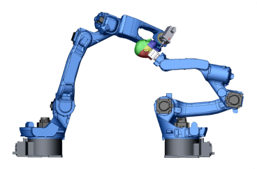 Additional robot Plunge roughing