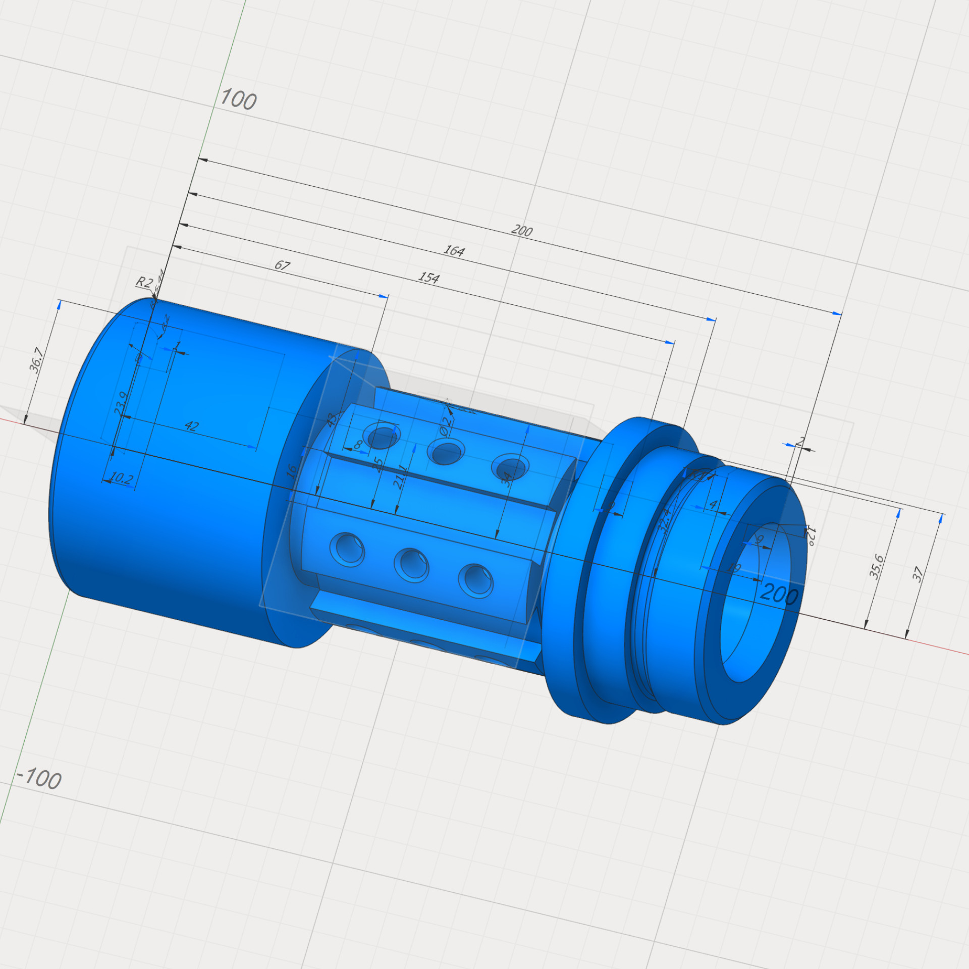 Create 3D model for lathe machining